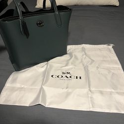 COACH Pebble Willow tote 