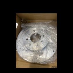 R1 Concepts Front Brakes and Rotors| Automotive Replacement Brake Kits| Front Ceramic Brake Pads and Rotors Kit| Fits 1 Acura EL; 1 Ho