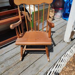 Child's Wooden rocking Chair