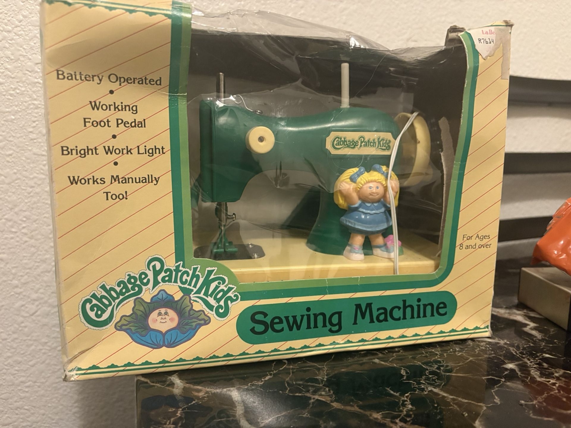 Vintage Cabbage Patch Doll Sewing Machine 