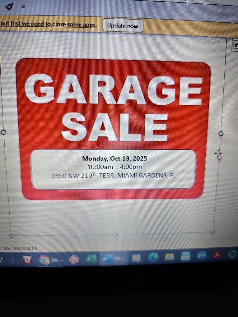 Garage Sale
