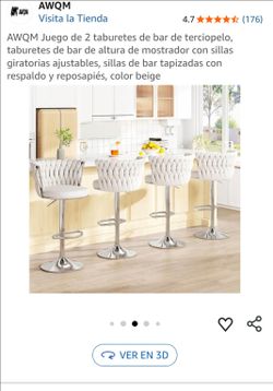 4 tall chairs