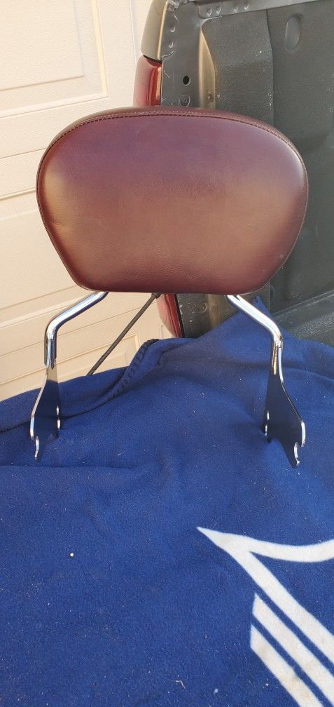 Harley Davidson passengers and drivers backrest