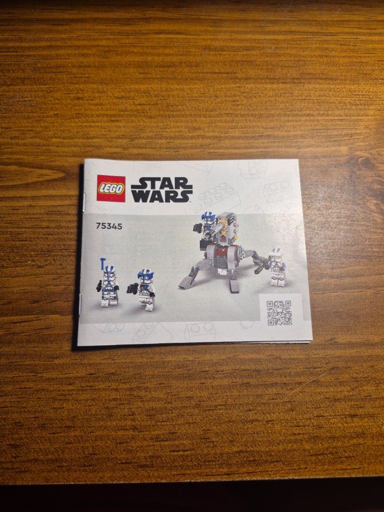 Lego Starwars Instructions 75345