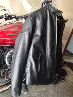 Leather jacket