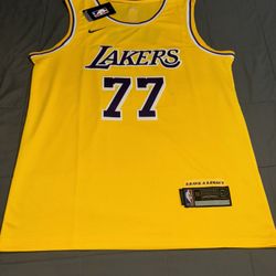 Gold Edition Luka Doncic LA Lakers Jersey