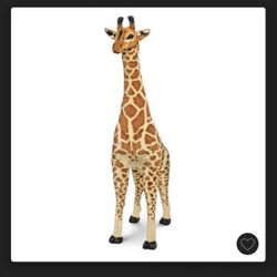 Brand New Melissa And Doug Life Like Giraffe 