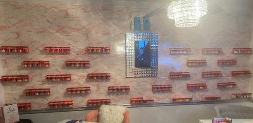 NotPolish Complete 128 Color M Trio Collection (acrylic/dip/gel polish/lacquer) with shelves included