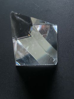Beautiful Unique Glass Pyramid for you or Someone Special