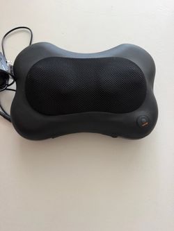 Zyllion Shiatsu Back & Neck Massager Pillow with Heat – $15