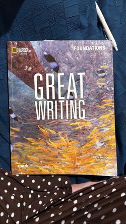 Foundations Great writing