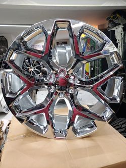 New & old style chrome snowflakes & tires. $10 take home LAYAWAY. Ulohos 2940 N Keystone Mon-Sat 10-6