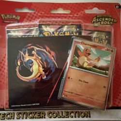 Pokemon Mega Evolution: Ascended Heroes Tech Sticker Collection - Charmander