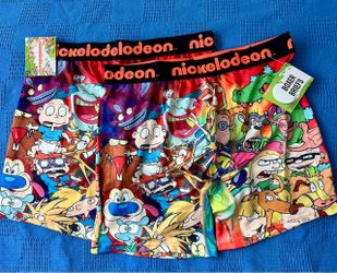 Nickelodeon '90s cartoon allover print boxer briefs M