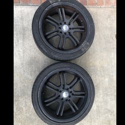 2 - 205/45r17 4x100 4x3.94 4x114.3 4x4.5 Accord Honda Civic Fit Xa Xb Ia Corolla Miata Wheels Rims Tires