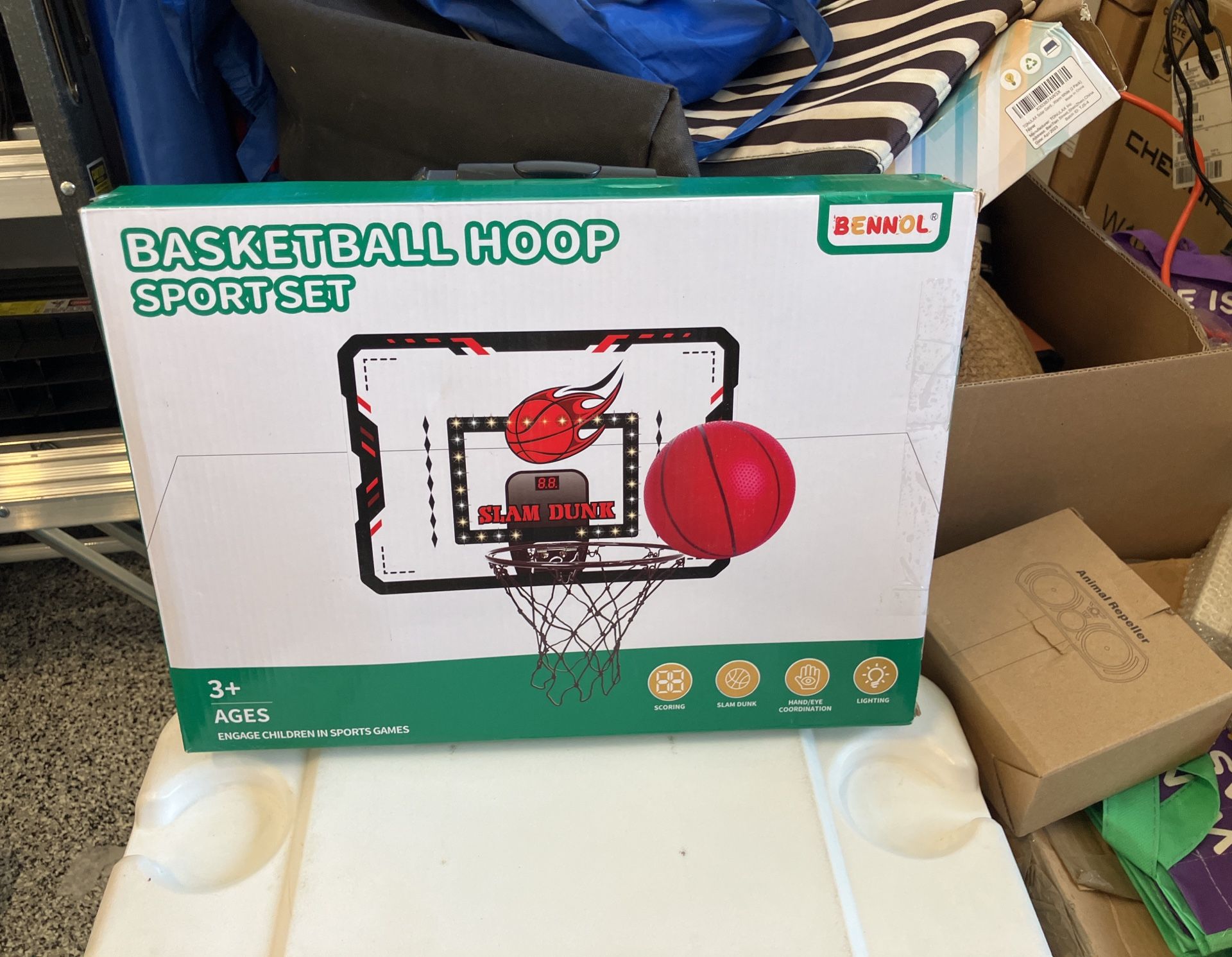 Basketball Hoop Sports Set-New $15
