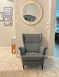 Gray Accent chair for sale