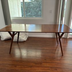 Mid-Century Wood Dining Table – West Elm