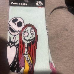 Nightmare Before Christmas Adult Socks