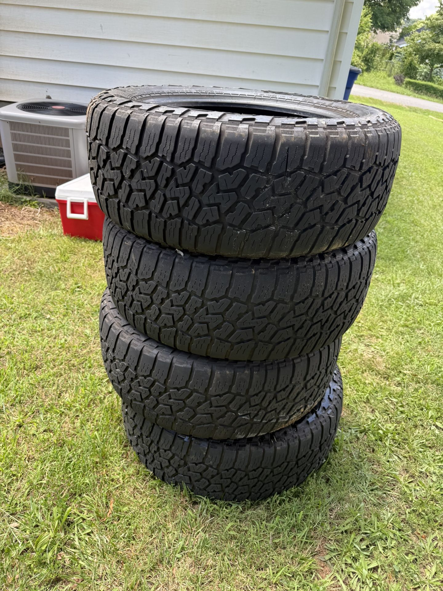 Set Of 4 Falken Wildpeaks Used Tires