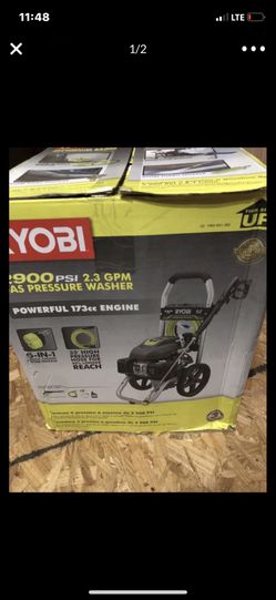 Ryobi 2900 psi pressure washer