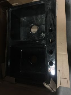 Cast iron sinks