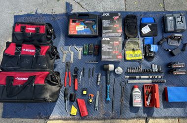 RIDGID 18v/Snap On/Milwaukee misc. tools
