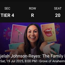 Anjelah Johnson Saturday 7/19