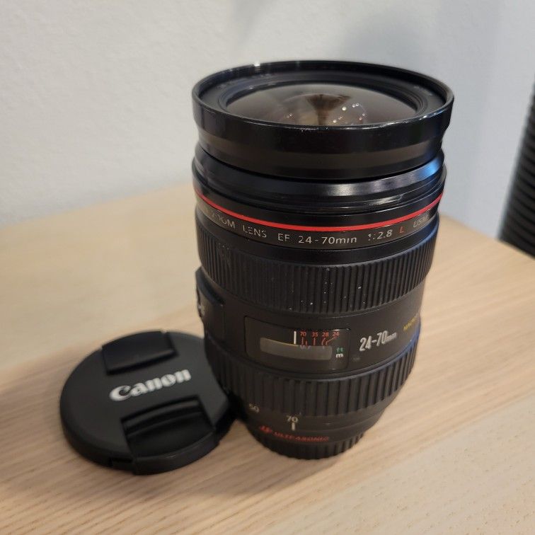 Canon EF 24-70mm f/2.8L USM Zoom Lens - Works Great! 24-70 2.8