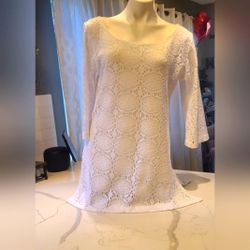 Bathing Suit Cover Up Tunic Size MEDIUM $12