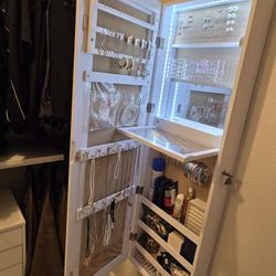 Wall Mirror With Storage 