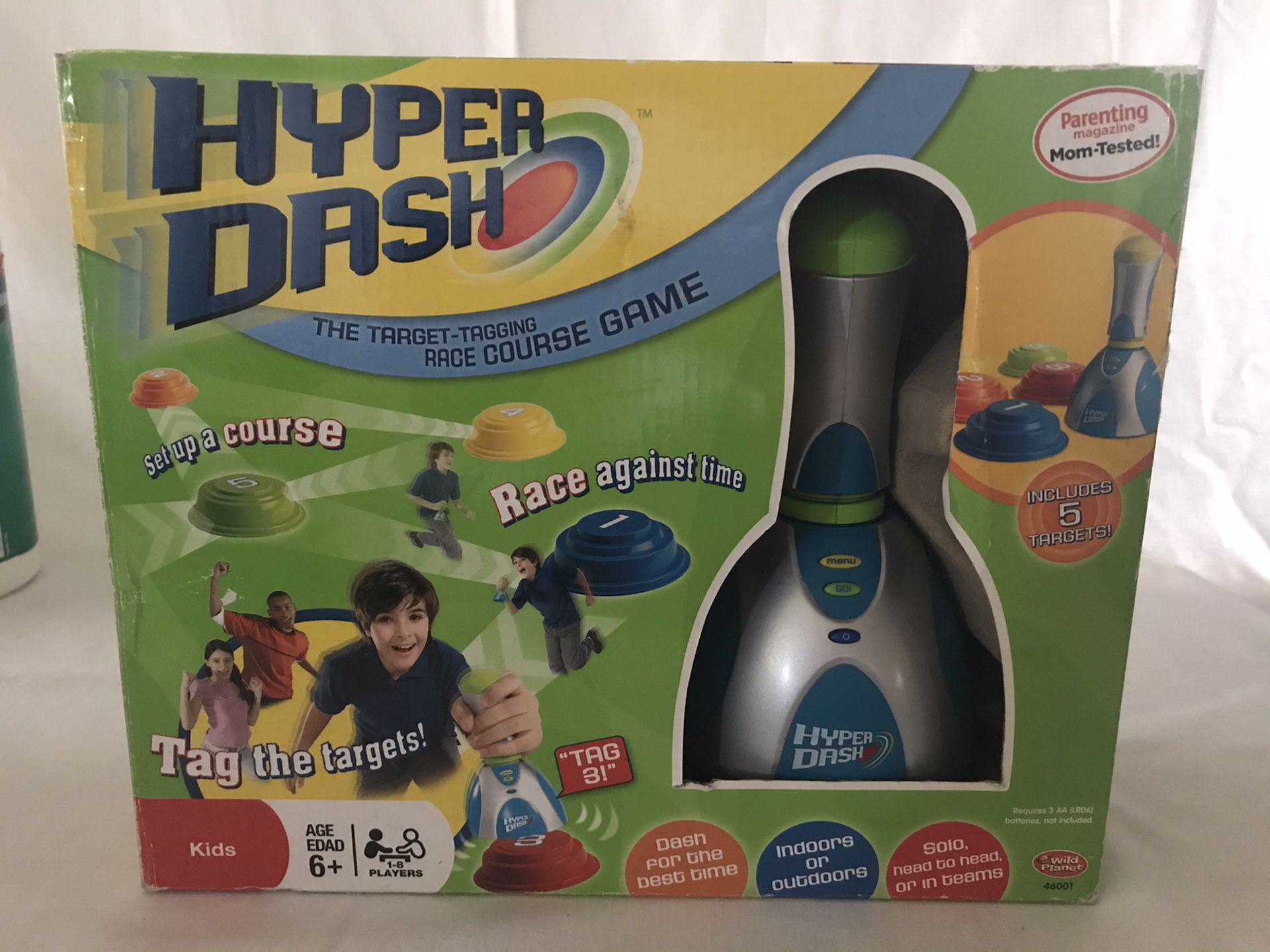 Hyper Dash Target-Tagging Race Course Game