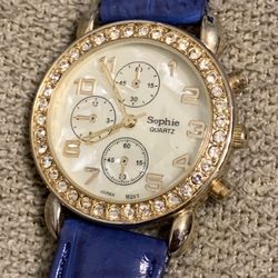 Sophie quartz ladies/women’s watch. Battery needed 