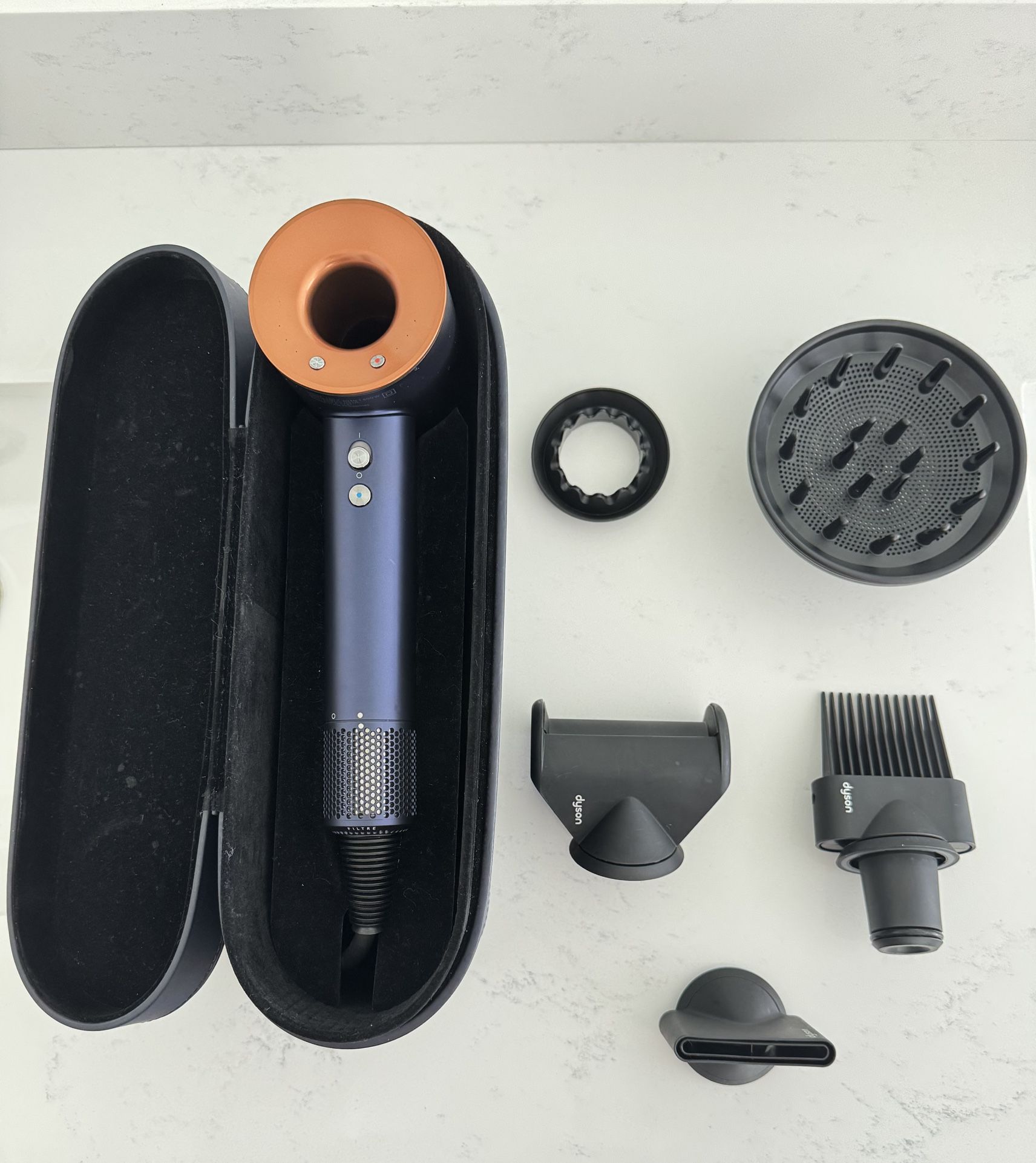 Dyson Supersonic Hair Dryer Complete – Limited Edition Prussian Blue/Rich Copper