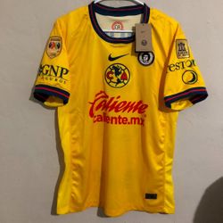 America Home Jersey With Patches