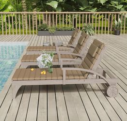 Chaise Lounge Cushion set of 3