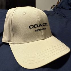 Coach Cream Hat