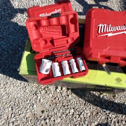Milwaukee 9 PC, Holedozer Set
