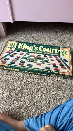 Kings court original game of supercheckers