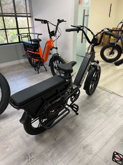 Brand New HOVSCO HovCart Family E-Bike 20" Fat Tire Cargo E-Bike