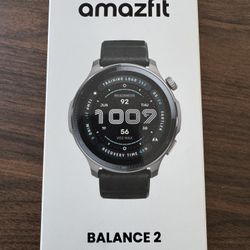 Amazfit Balance 2 — 1.5” AMOLED, GPS, Bluetooth Calling, 14-Day Battery, Fitness Tracker