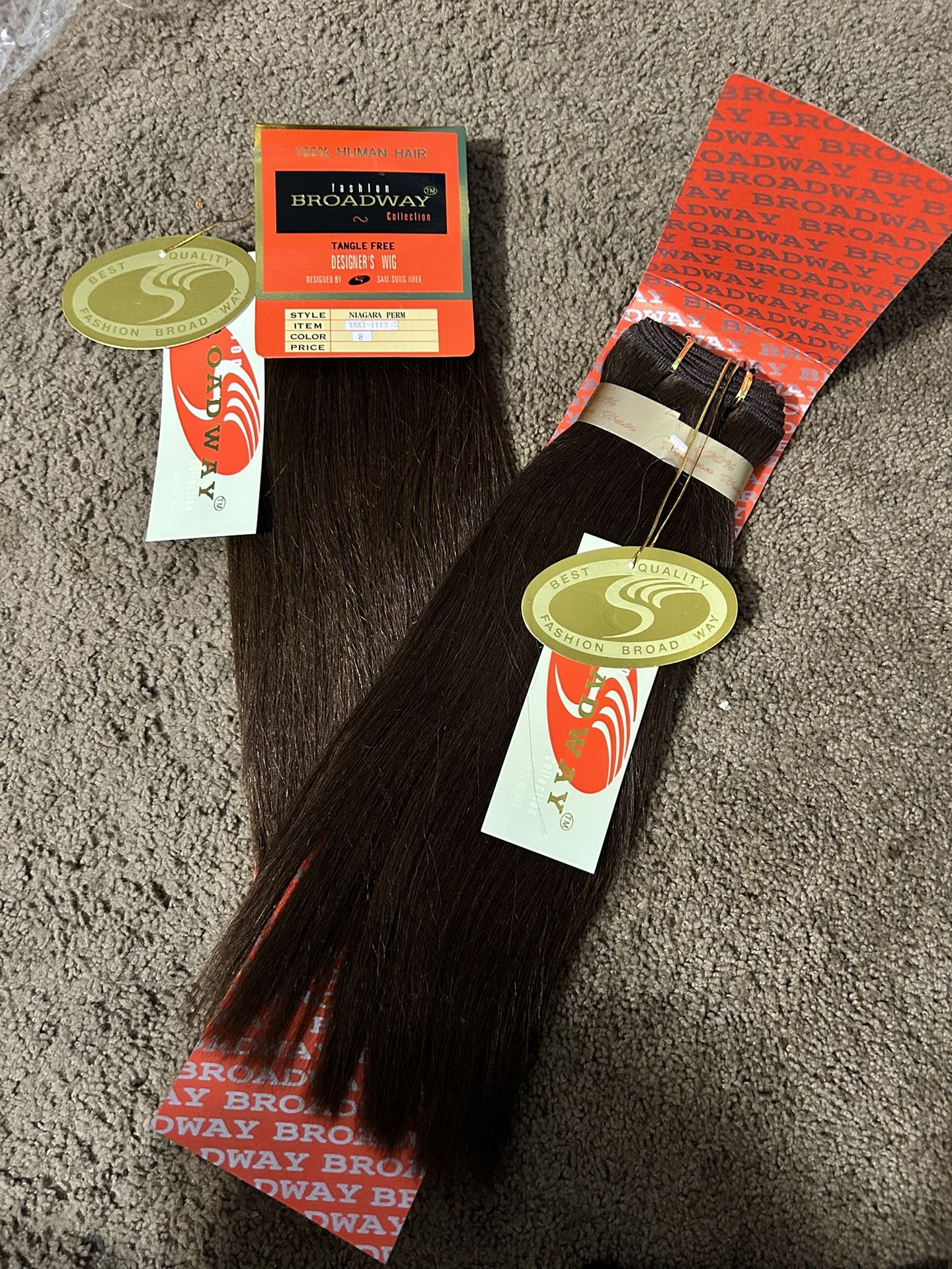 100% Human Hair- Niagara Perm x 2 Packs