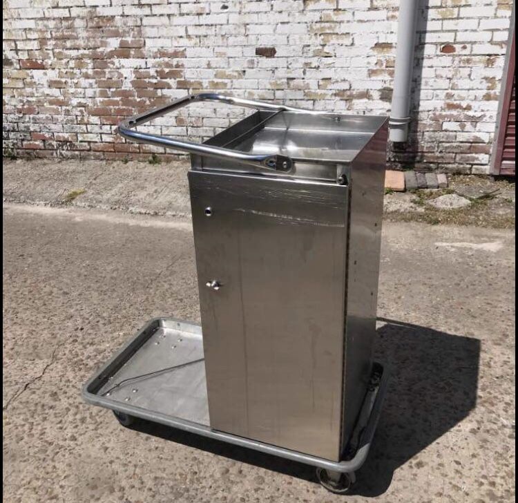 Royce Rolls Stainless Steel Janitor Housekeeping Cart - $125 Each