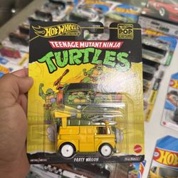 2025 HOT WHEELS PREMIUM PARTY WAGON TMNT NINJA TURTLE POP CULTURE