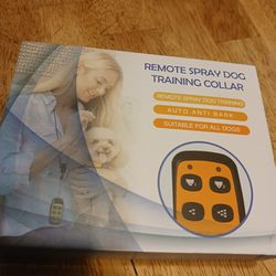 NEW. Remote  Spray Dog Training  Collar
