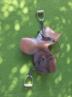 Vintage saddle
