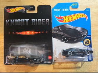 Hot Wheels Knight Rider KITT Die-Cast Cars Set of 2