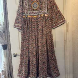 New Afghan Dress For Women Size Medium It’s Very Beautiful For $50