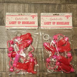 Light Up Bachelorette Cowgirl Boot Necklace 