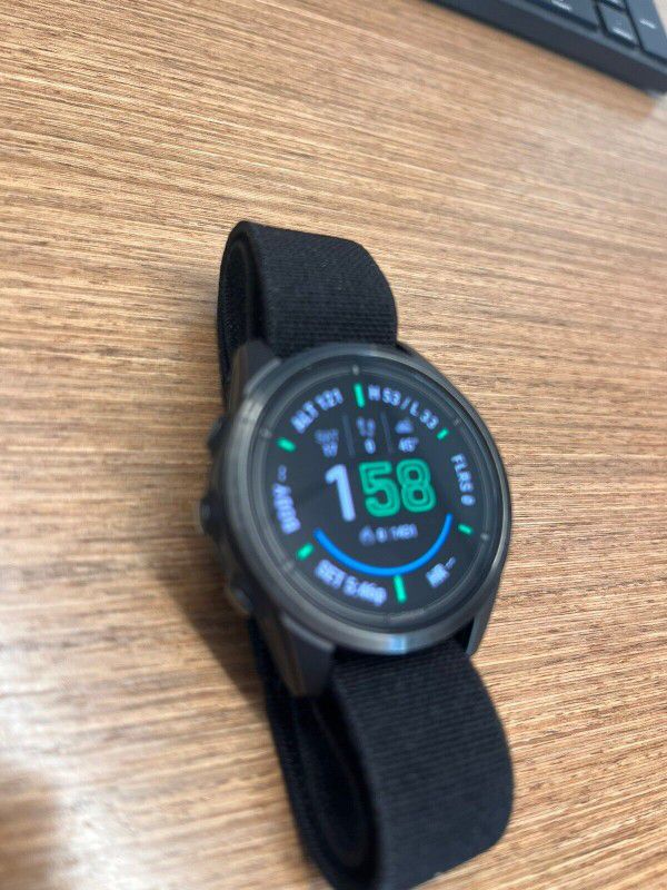 Garmin epix Pro (Gen 2) Sapphire Edition GPS Watch - Carbon Gray/Black, 42mm